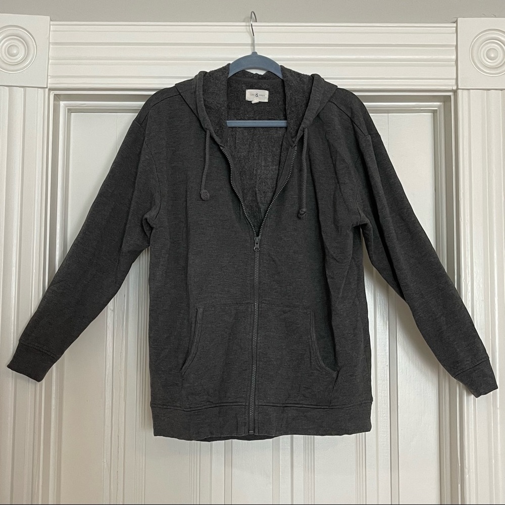 Lou & Grey Oversized Signature Soft Zip Hoodie